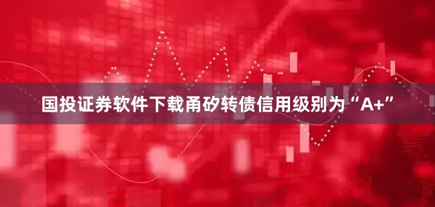 国投证券软件下载甬矽转债信用级别为“A+”